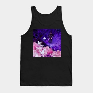 Purple and Pink Luna Butterfly Shrine Tank Top